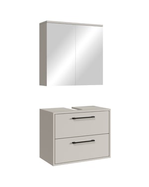 Badplaats Wastafelkast set florence 60 x 35 cm – – badmeubel met