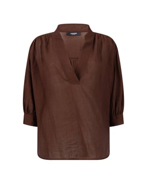 Jansen Amsterdam Blouse lange mouw pem ss26.4