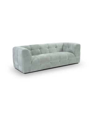 Furnilux Tenso 2.5 zits bank mintblauw | moderne sofa met fsc-hout | stijlvol en duurzaam