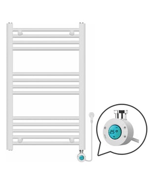 Vtw Living handdoekradiator elektrisch 800 500 mm mat 300 watt