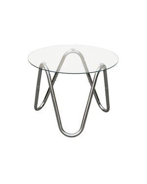Leitmotiv side table ventana rond - 50x50x35 cm