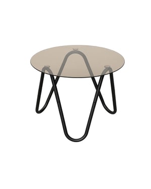 Leitmotiv side table ventana rond - 50x50x35 cm