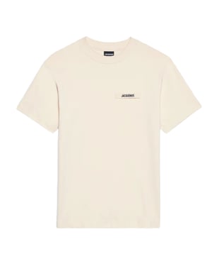 Jacquemus Gros grain Logo-Patch T-shirt