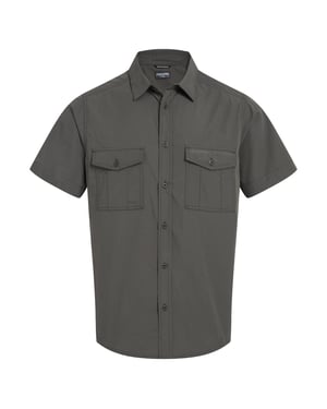 Craghoppers Mens Kiwi II Short-Sleeved Shirt (Cedar)