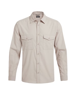 Craghoppers Mens Kiwi II Long-Sleeved Shirt (Oatmeal)