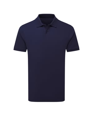 Asquith & Fox Mens Premium Mercerised Cotton Polo Shirt (Navy)