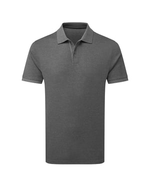Asquith & Fox Mens Premium Mercerised Cotton Polo Shirt (Charcoal)