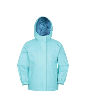 Mountain Warehouse Torrent waterdichte jas voor kinderen (Donker groenblauw)