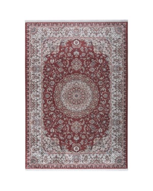 Muratap Star klassiek oosters vloerkleed wasbaar anti slip rood 200x290 cm