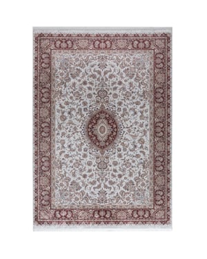 Muratap Star klassiek oosters vloerkleed wasbaar anti slip rood- 160x230 cm