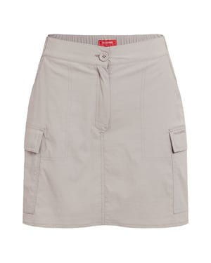 Craghoppers Womens/Ladies NosiLife Pro Cargo Skirt (Soft Mushroom)