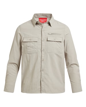 Craghoppers Kinder/Jonge kinderen Adventure Nosilife shirt met lange mouwen (Perkament)