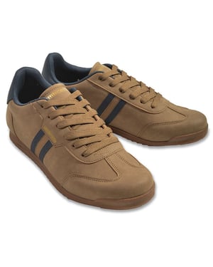 Lambretta Tackle Herrskor i Taupe/Navy
