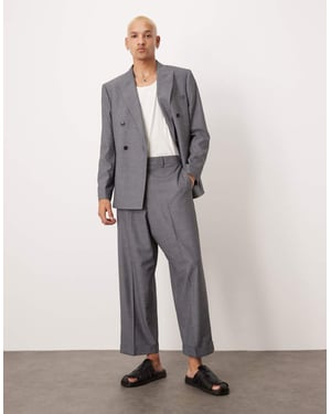 ASOS DESIGN ballongbyxor i grå textur