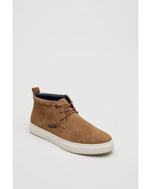 Ben Sherman Parkway Suède Heren Tan Boots