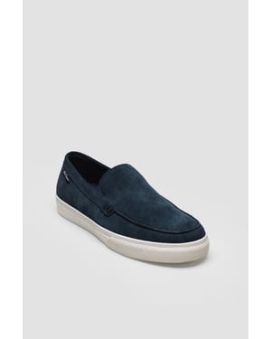 Ben Sherman Almer Suède Heren Navy Loafers