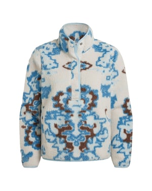 Craghoppers Damernas National Trust Rosemary II Abstrakt Overhead Fleece Topp (Horizon)