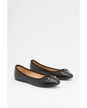 Good For The Sole: Darcy Comfort Bow Detailed Ballerina Flats