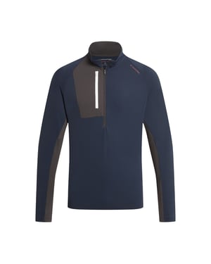 Craghoppers Herr Goswick Nosilife Golf Topp (Blå Navy)