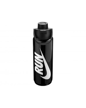 Nike TR Renew Recharge Chug Graphic 710ml Water Bottle (Black/White)