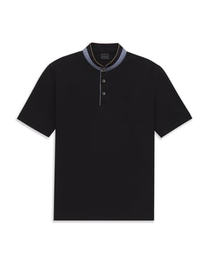 Bugatti Herren Polo Modern Fit van puur katoen