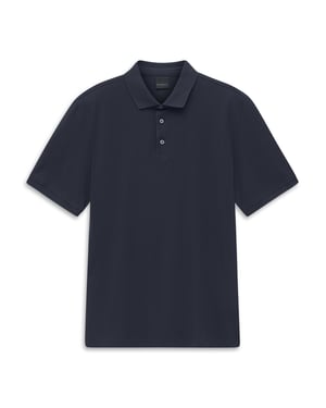 Bugatti Herren Poloshirt met katoenen structuur