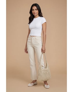 Petite Comfort Stretch Bootcut Jeans
