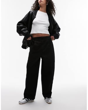 Topshop dragskoryxa rena byxor i svart