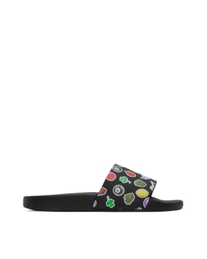Sandaler med klistermärkeslogotyp