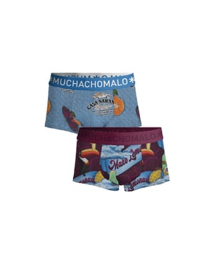 Muchachomalo Heren 2-pack trunks weird fruit