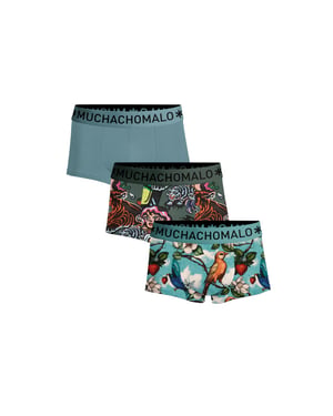 Muchachomalo Heren 3-pack trunks weird fruit