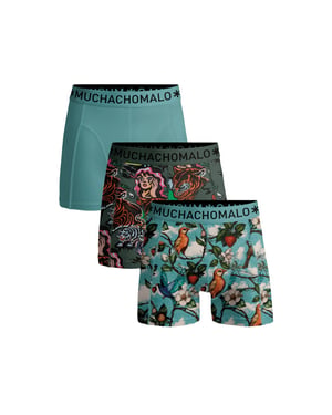 Muchachomalo Jongens 3-pack boxershorts weird fruit