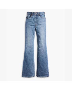 Women's Levis Ribcage Sonoma High Rise Wide Leg Jeans in Sonoma Walks