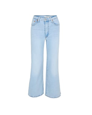 Women's Levis Ribcage Sonoma High Rise Wide Leg Jeans in Bells N Whistl