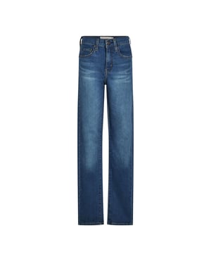 Women's Levis High Rise Straight Leg Jeans in Like Forever