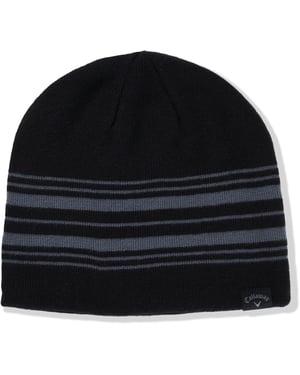 Accessories Callaway Reverse Wordmark Beanie with Logo in Black