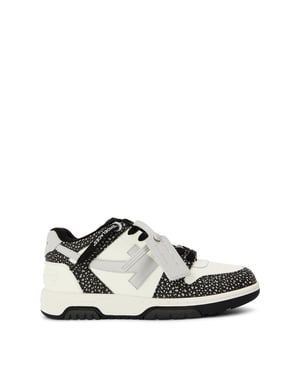 Women's Off White Out Of Office Low Top Trainers in White/Grey