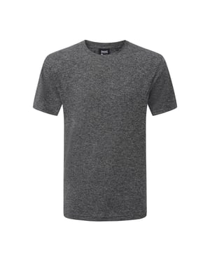 Men's lonsdale T-Shirts in Black Melange