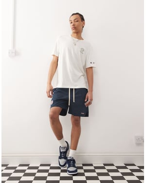Prohibited sport shorts in navy