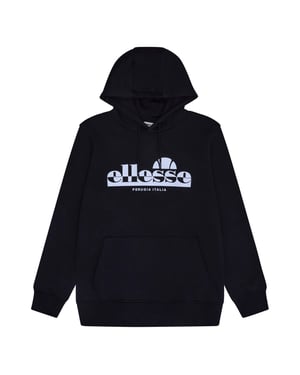 Men's Ellesse Overhead Hoodie in Black