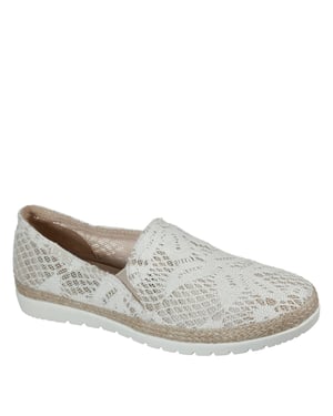 Women's Skechers 3.0 Espadrilles in Off White
