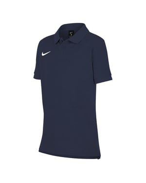 Men's Nike Collared Neck Short Sleeve Polo Shirt in Obsidian
