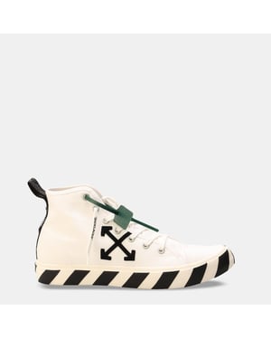 Men's Off White Off Top Vulcan in White Black