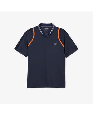 Men's Lacoste Sht Sleeved in Blue Night