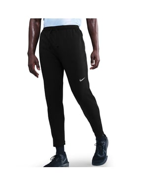 Men's Nike Stride Knit Performance Tracksuit Bottoms in Black/Rfl Silv