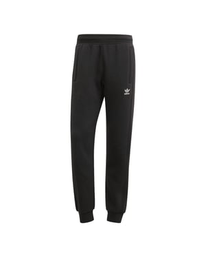 Men's adidas Originals Essential Solid Patterned Joggers in Black