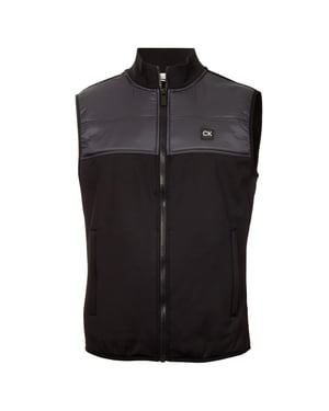Men's Calvin Klein Golf G Cb Hyd Gilet in Black