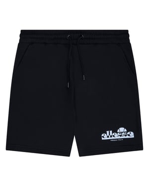 Men's Ellesse Fleece Jogger Shorts in Black