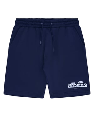 Men's Ellesse Fleece Jogger Shorts in Navy