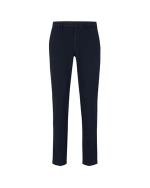 Men's Boss Chino Trousers in Dark Blue
